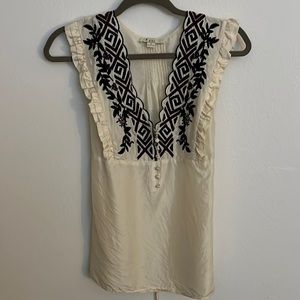 Forever 21 Cream Shirt